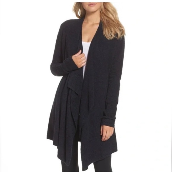 Barefoot Dreams Black Bamboo Chic Lite Calypso Wrap - L/XL - Picture 1 of 6